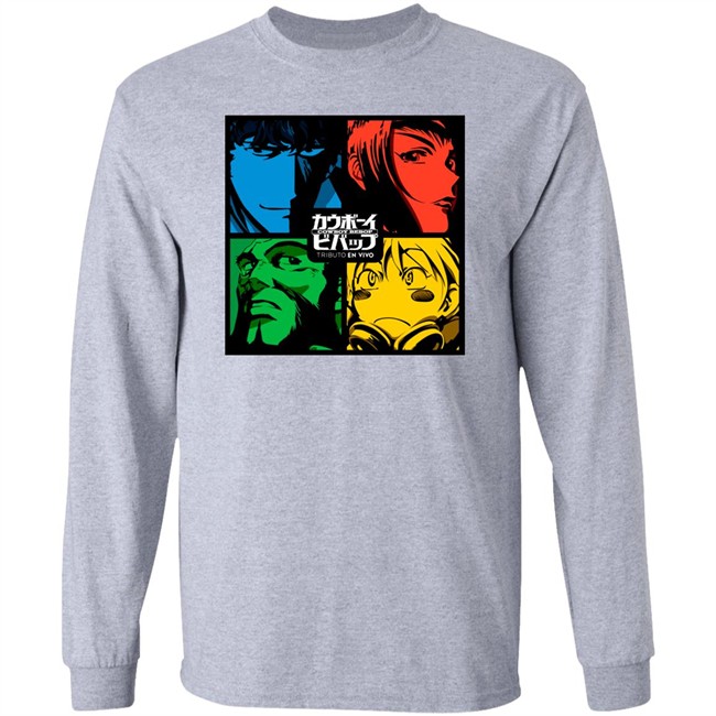 Cowboy Bebop Shirt Cowboy Bebop Tributo En VIVO White T Shirts Cowboy Bebop Shirt Cowboy Bebop Tributo En VIVO White T Shirts