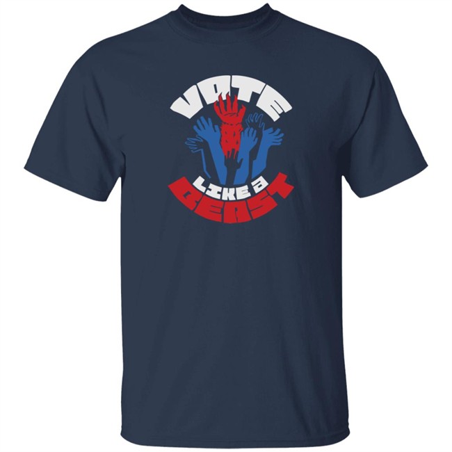 Mythical Merch Vote Like A Beast Tee Mythical Merch Vote Like A Beast Tee