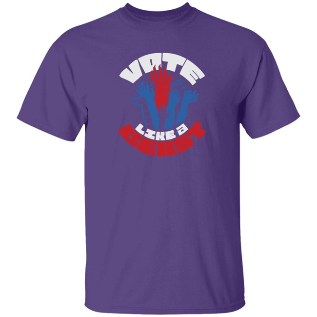 Mythical Merch Vote Like A Beast Tee Mythical Merch Vote Like A Beast Tee