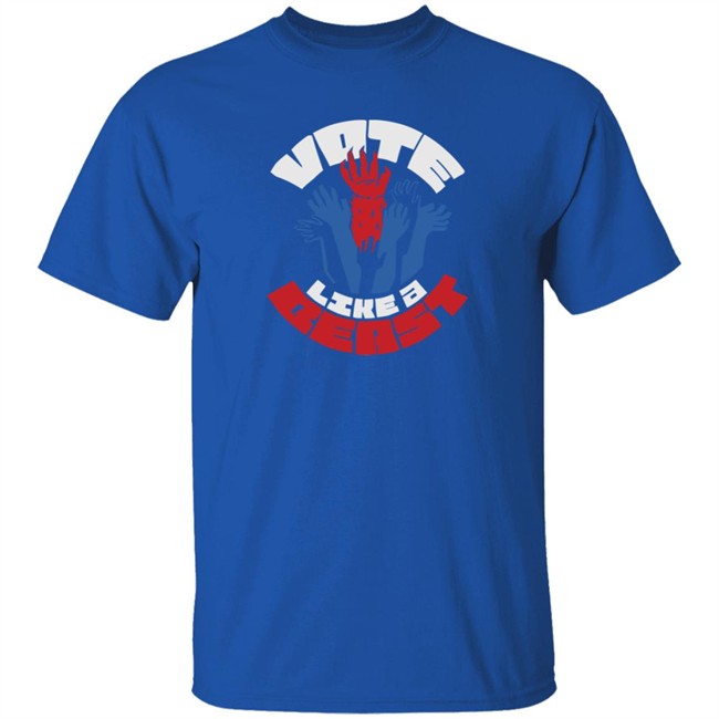 Mythical Merch Vote Like A Beast Tee Mythical Merch Vote Like A Beast Tee