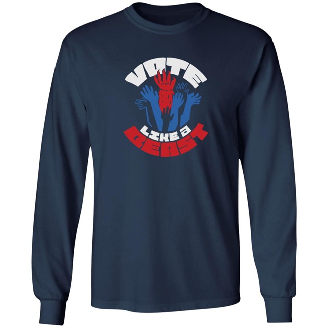 Mythical Merch Vote Like A Beast Tee Mythical Merch Vote Like A Beast Tee