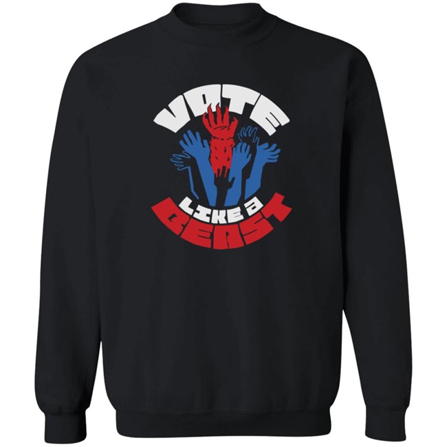 Mythical Merch Vote Like A Beast Tee Mythical Merch Vote Like A Beast Tee