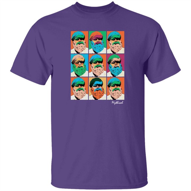 Mythical Merch Cottion Candy Randy Warhol Tee Mythical Merch Cottion Candy Randy Warhol Tee