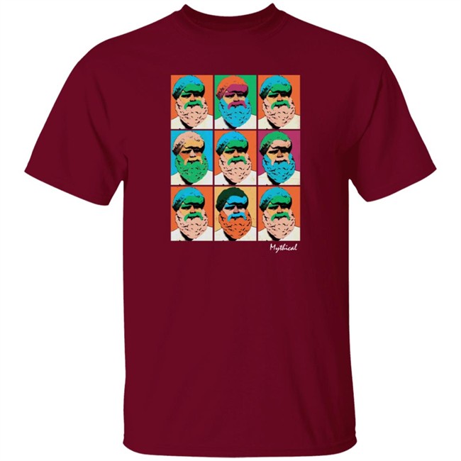 Mythical Merch Cottion Candy Randy Warhol Tee Mythical Merch Cottion Candy Randy Warhol Tee