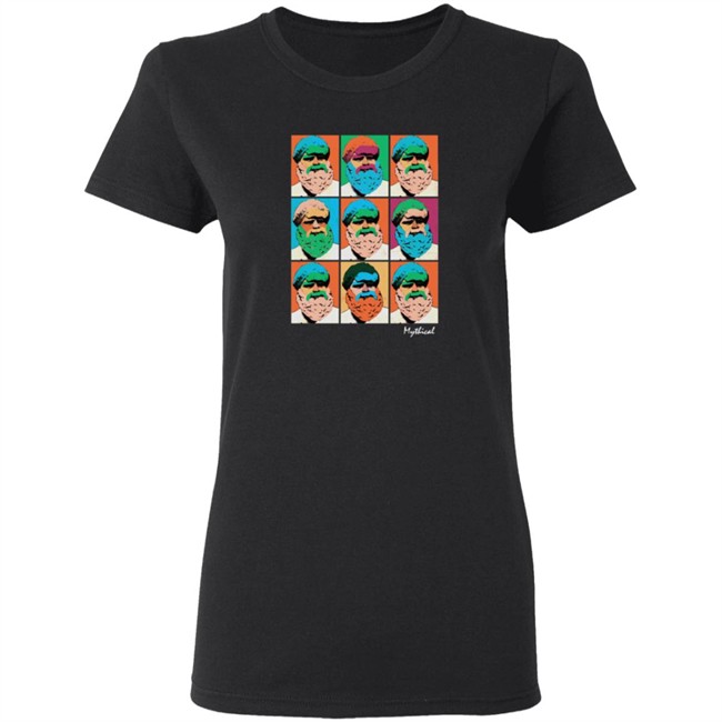 Mythical Merch Cottion Candy Randy Warhol Tee Mythical Merch Cottion Candy Randy Warhol Tee