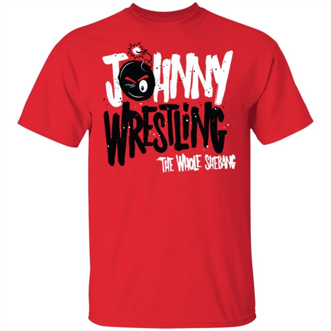 NWOT WWE/NXT ref Johnny Gargano "Johnny Wrestling" Youth Authentic T-Shirt