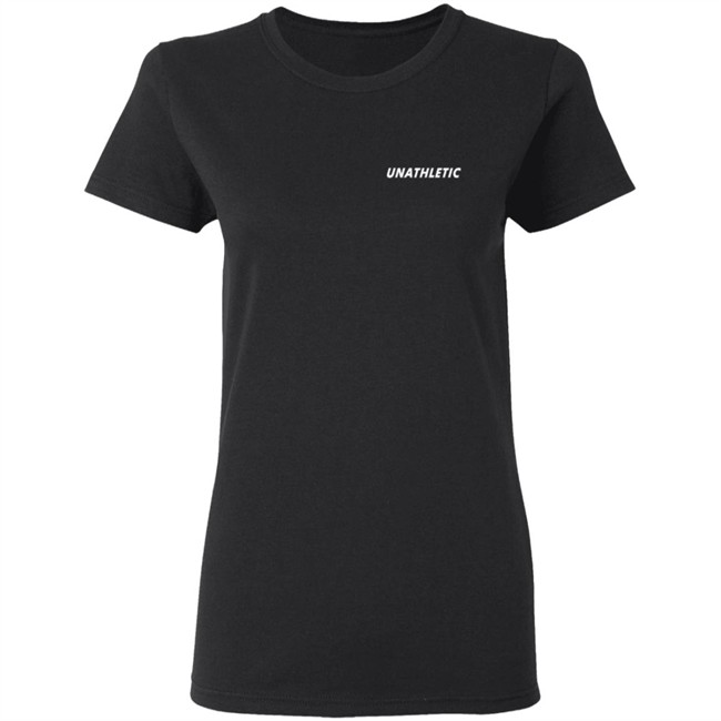 Jackson Mahomes Merch Unathletic Black Shirt Jackson Mahomes Merch Unathletic Black Shirt