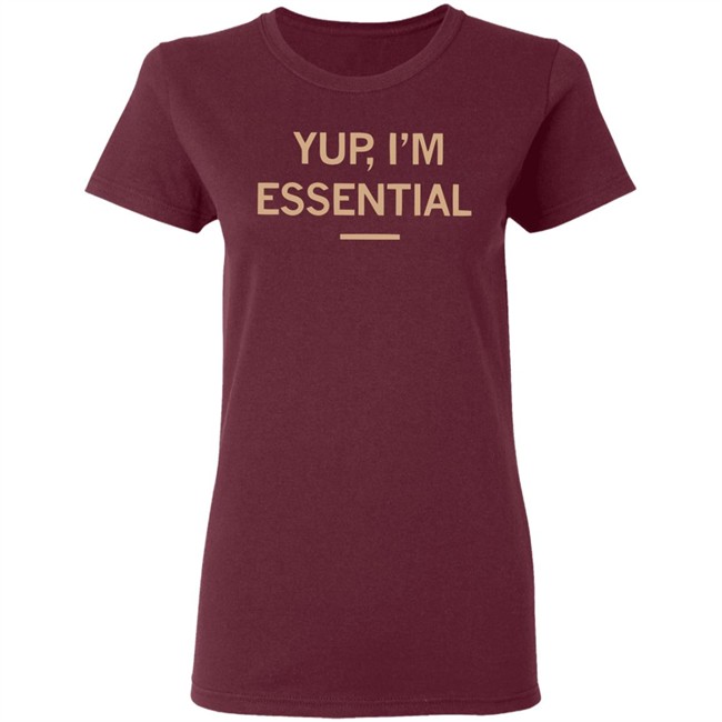 Meowyteeshirts-Yup I’m Essential Official T-Shirt Black Shirt Meowyteeshirts-Yup I’m Essential Official T-Shirt Black Shirt