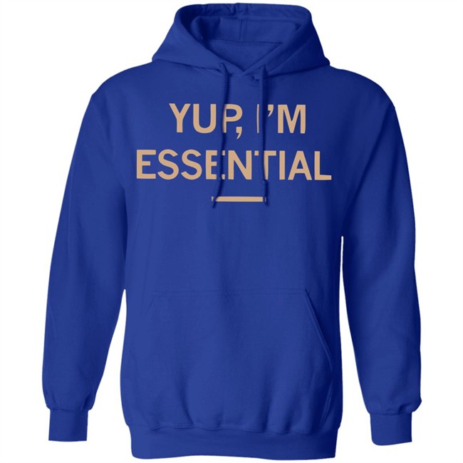 Meowyteeshirts-Yup I’m Essential Official T-Shirt Black Shirt Meowyteeshirts-Yup I’m Essential Official T-Shirt Black Shirt