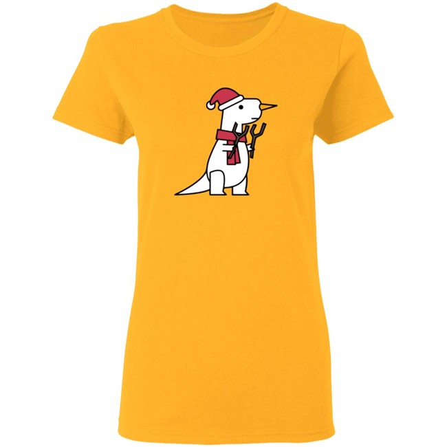 Shop Dinosaur Merch Store Snowman T Rex SweatShirt Shop Dinosaur Merch Store Snowman T Rex SweatShirt