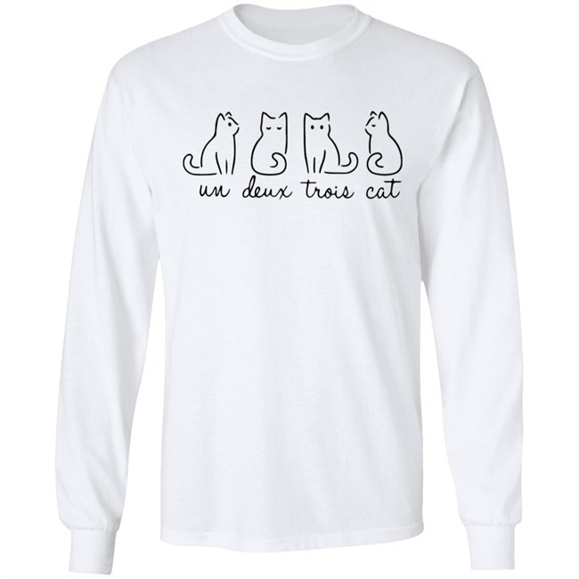 NWOT Un Deux Trois Cat Bright Yellow Sweatshirt NWOT Un Deux Trois Cat Bright Yellow Sweatshirt