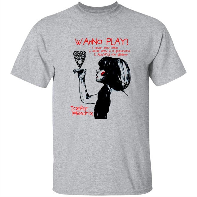 Prowrestlingtees Merch Wanna Play Tee Shirt Prowrestlingtees Merch Wanna Play Tee Shirt