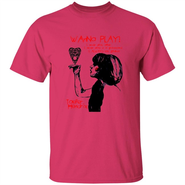 Prowrestlingtees Merch Wanna Play Tee Shirt Prowrestlingtees Merch Wanna Play Tee Shirt