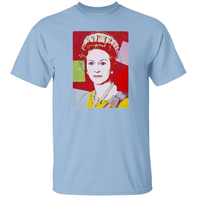 Andy Warhol Queen Elizabeth England Pop Art 60s Shirt Andy Warhol Queen Elizabeth England Pop Art 60s Shirt