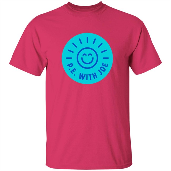 Joe Wicks T Shirts Pe With Joe T Shirts P.E With Joe Large Logo Tee Joe Wicks T Shirts Pe With Joe T Shirts P.E With Joe Large Logo Tee