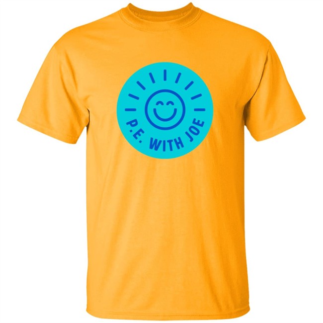 Joe Wicks T Shirts Pe With Joe T Shirts P.E With Joe Large Logo Tee Joe Wicks T Shirts Pe With Joe T Shirts P.E With Joe Large Logo Tee