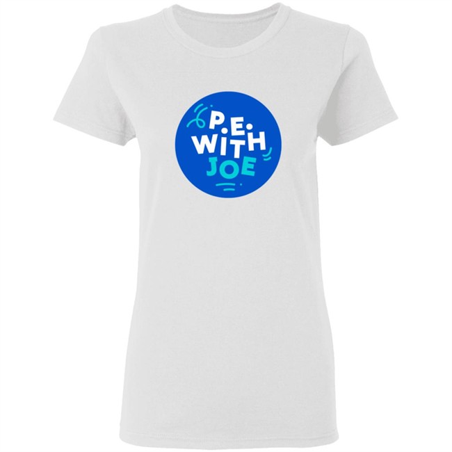 Joe Wicks T Shirts Pe With Joe T Shirts P.E With Joe Large Badge Tee Joe Wicks T Shirts Pe With Joe T Shirts P.E With Joe Large Badge Tee