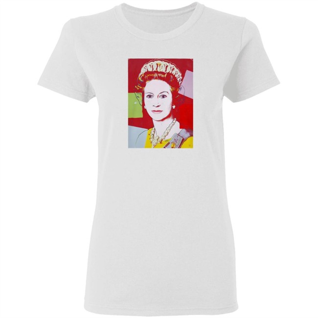 Andy Warhol Queen Elizabeth England Pop Art 60s Shirt Andy Warhol Queen Elizabeth England Pop Art 60s Shirt