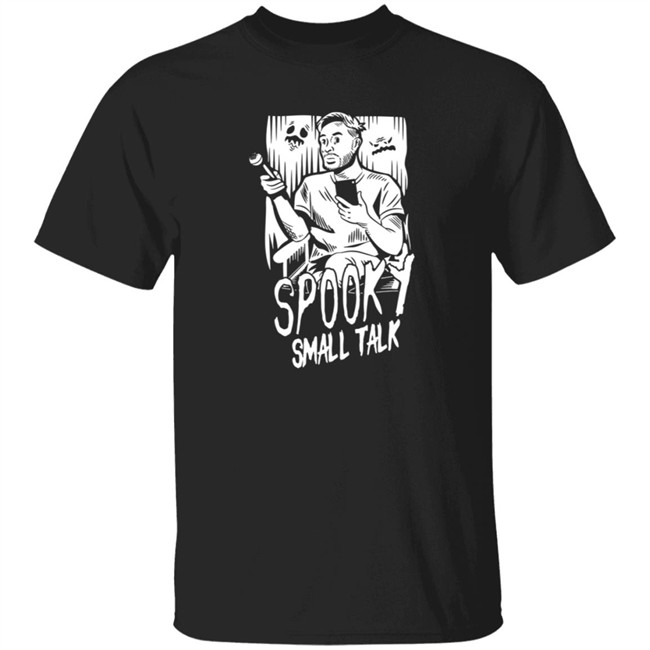 Gianthugs Merch WATCHER ENTERTAINMENT Spooky Small Talk - The Host GLOWS IN THE DARK Shirt