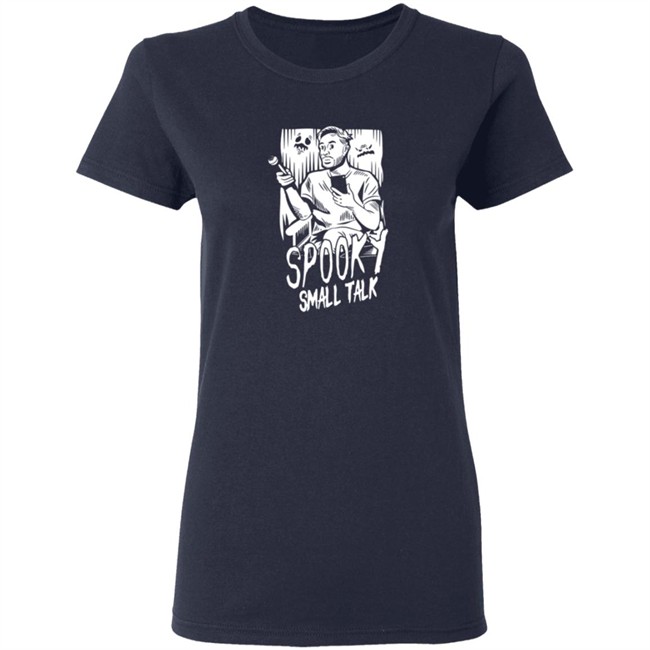 Gianthugs Merch WATCHER ENTERTAINMENT Spooky Small Talk - The Host GLOWS IN THE DARK Shirt Gianthugs Merch WATCHER ENTERTAINMENT Spooky Small Talk - The Host GLOWS IN THE DARK Shirt