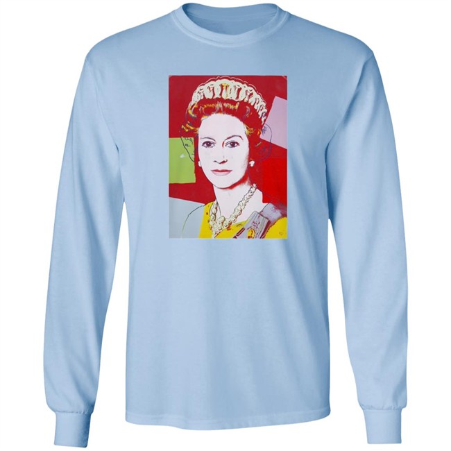 Andy Warhol Queen Elizabeth England Pop Art 60s Shirt Andy Warhol Queen Elizabeth England Pop Art 60s Shirt