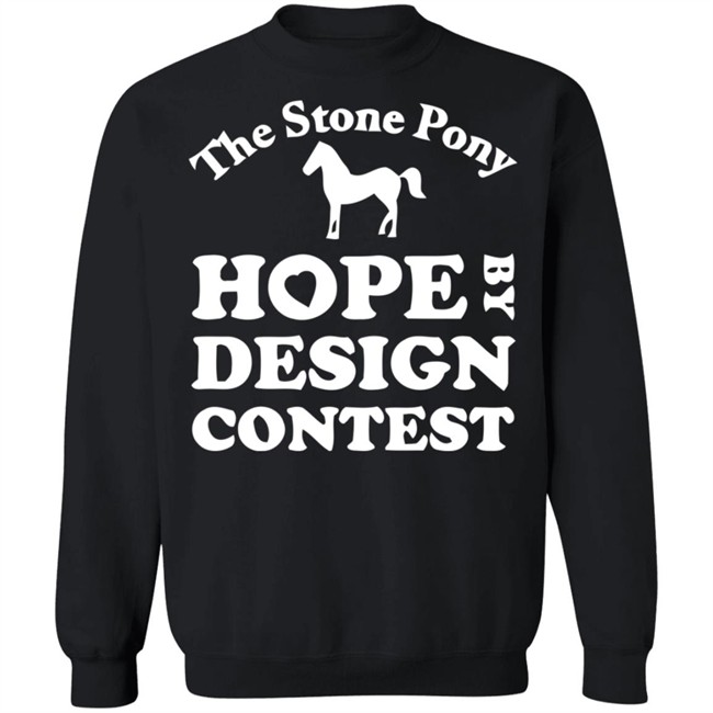 The Stony Pony Hope By Design Contest Black Shirt The Stony Pony Hope By Design Contest Black Shirt