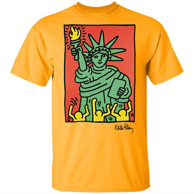 Keith Haring Shirt Poshmark Keith Haring Statue of Liberty Tee White shirt Keith Haring Shirt Poshmark Keith Haring Statue of Liberty Tee White shirt