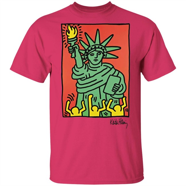 Keith Haring Shirt Poshmark Keith Haring Statue of Liberty Tee White shirt Keith Haring Shirt Poshmark Keith Haring Statue of Liberty Tee White shirt