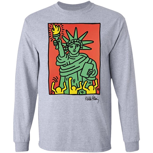 Keith Haring Shirt Poshmark Keith Haring Statue of Liberty Tee White shirt Keith Haring Shirt Poshmark Keith Haring Statue of Liberty Tee White shirt