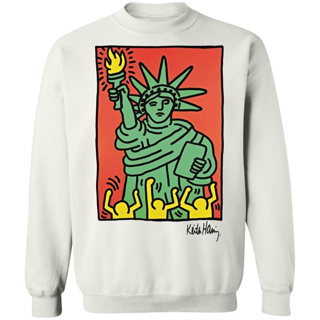 Keith Haring Shirt Poshmark Keith Haring Statue of Liberty Tee White shirt Keith Haring Shirt Poshmark Keith Haring Statue of Liberty Tee White shirt