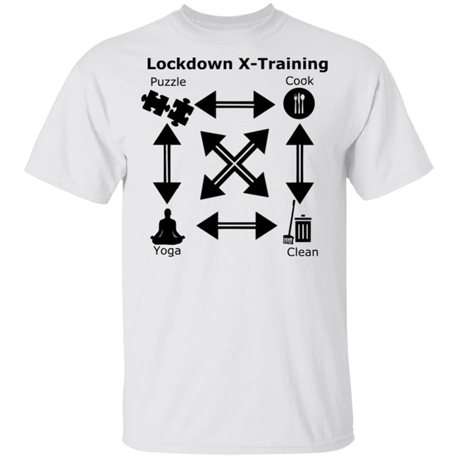 Lockdown X Training Shirt Lockdown Julias Corner White T Shirts Lockdown X Training Shirt Lockdown Julias Corner White T Shirts