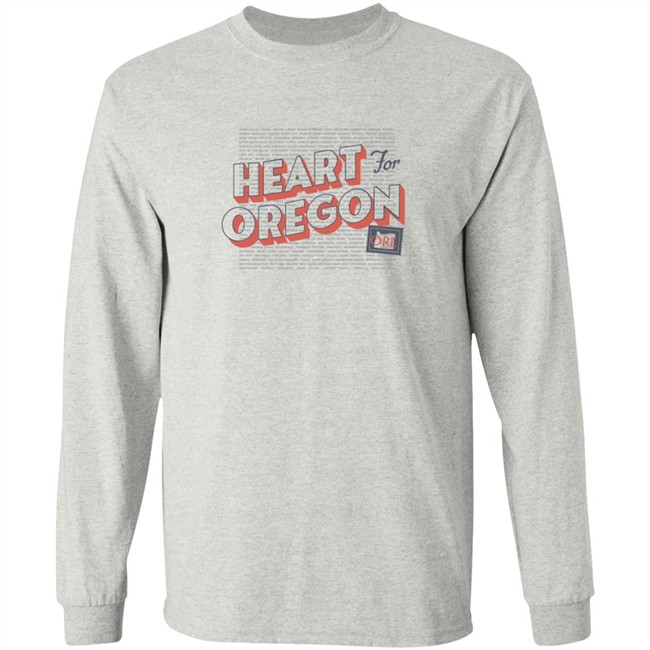 Portland Gear Merch Heart For Oregon Charty Shirt Portland Gear Merch Heart For Oregon Charty Shirt