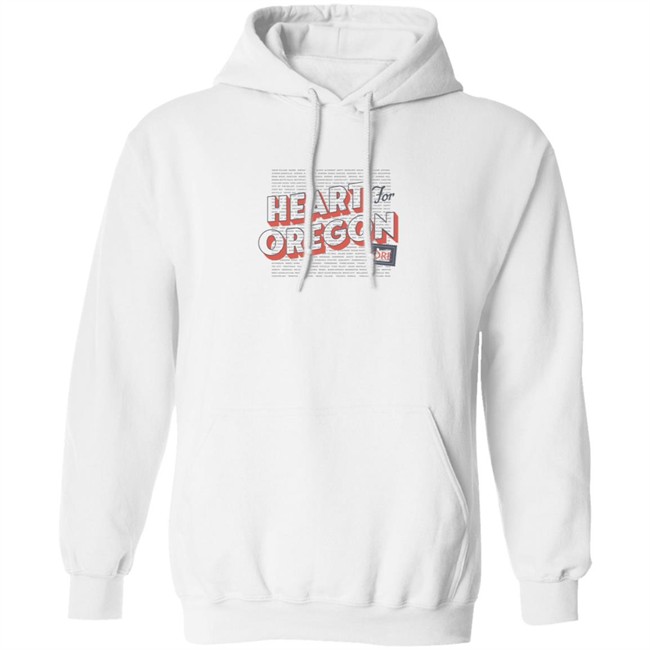 Portland Gear Merch Heart For Oregon Charty Shirt Portland Gear Merch Heart For Oregon Charty Shirt