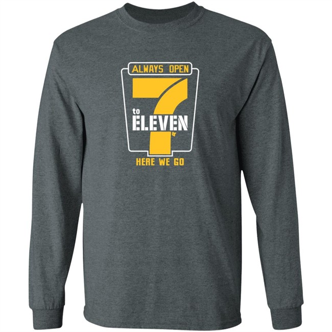 Chase Claypool Ben Roethlisberger Always Open 7 To Eleven Here We Go BreakingT Shirt Chase Claypool Ben Roethlisberger Always Open 7 To Eleven Here We Go BreakingT Shirt