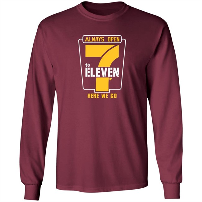 Chase Claypool Ben Roethlisberger Always Open 7 To Eleven Here We Go BreakingT Shirt Chase Claypool Ben Roethlisberger Always Open 7 To Eleven Here We Go BreakingT Shirt