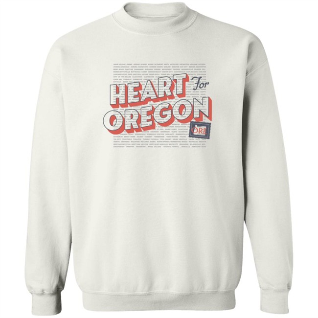 Portland Gear Merch Heart For Oregon Charty Shirt Portland Gear Merch Heart For Oregon Charty Shirt