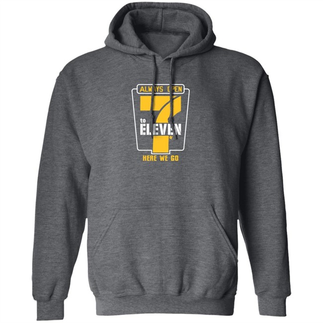 Chase Claypool Ben Roethlisberger Always Open 7 To Eleven Here We Go BreakingT Shirt Chase Claypool Ben Roethlisberger Always Open 7 To Eleven Here We Go BreakingT Shirt