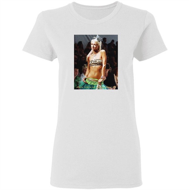 Paris Life Is Too Short To Blend In Tee Paris Life Is Too Short To Blend In Tee