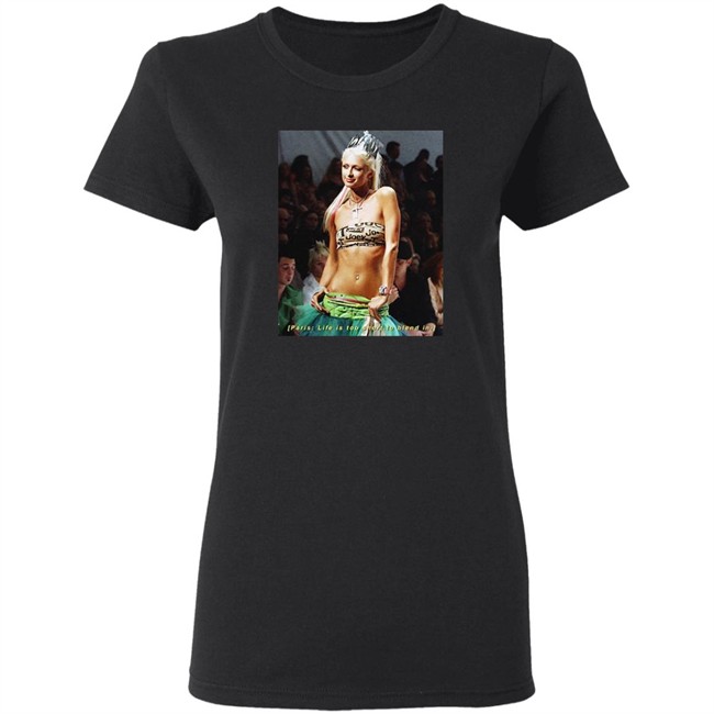 Paris Life Is Too Short To Blend In Tee Paris Life Is Too Short To Blend In Tee
