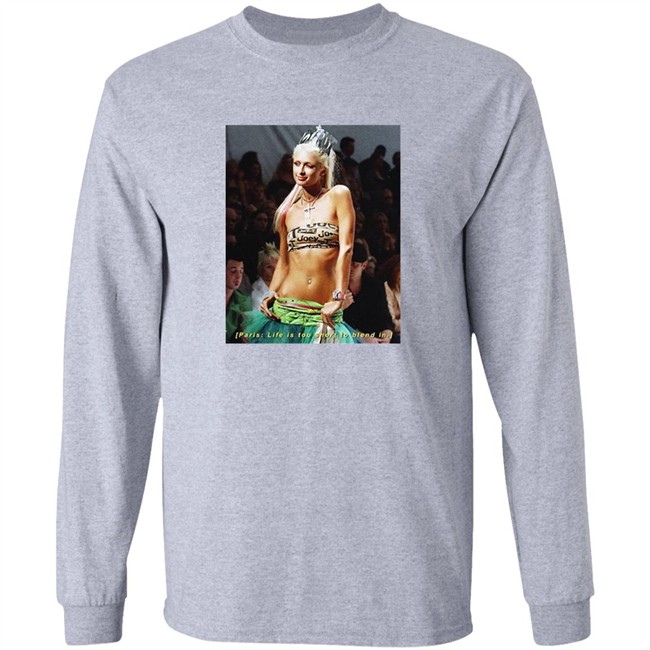 Paris Life Is Too Short To Blend In Tee Paris Life Is Too Short To Blend In Tee