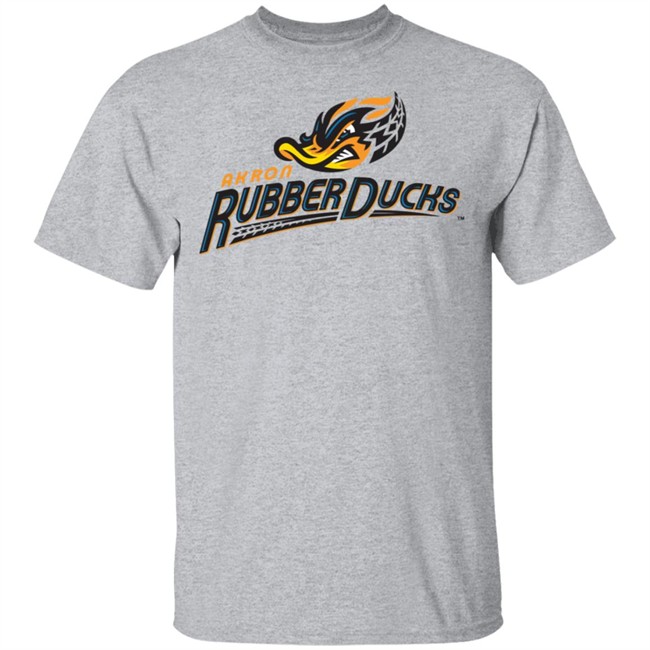 Akron Rubber Ducks Logo White Shirt Akron Rubber Ducks Logo White Shirt