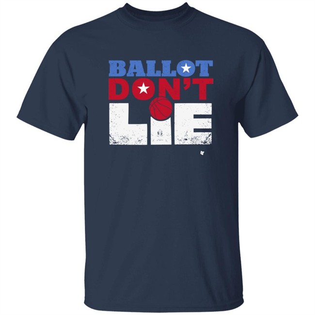 BreakingT Ballot Dont Lie Tee Shirt BreakingT Ballot Dont Lie Tee Shirt
