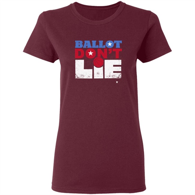 BreakingT Ballot Dont Lie Tee Shirt BreakingT Ballot Dont Lie Tee Shirt