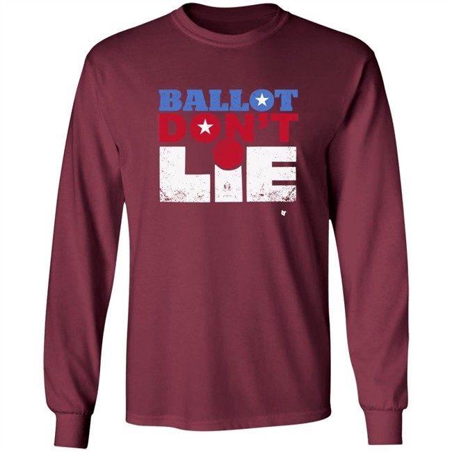 BreakingT Ballot Dont Lie Tee Shirt BreakingT Ballot Dont Lie Tee Shirt