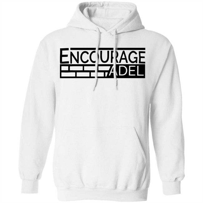 Iconic Apparel Encourage Adel Campaign Gray Shirt Iconic Apparel Encourage Adel Campaign Gray Shirt