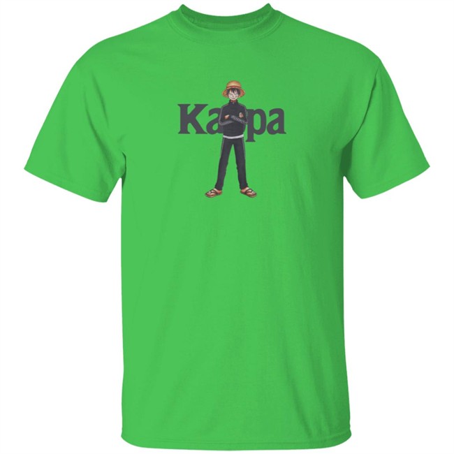 One Piece X Kappa Luffy Shirt One Piece X Kappa Luffy Shirt