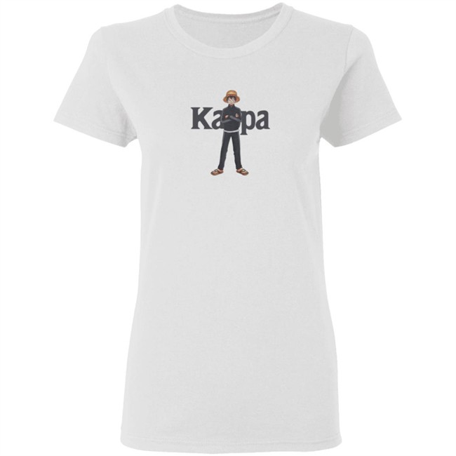 One Piece X Kappa Luffy Shirt One Piece X Kappa Luffy Shirt