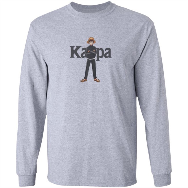 One Piece X Kappa Luffy Shirt One Piece X Kappa Luffy Shirt