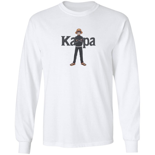 One Piece X Kappa Luffy Shirt One Piece X Kappa Luffy Shirt