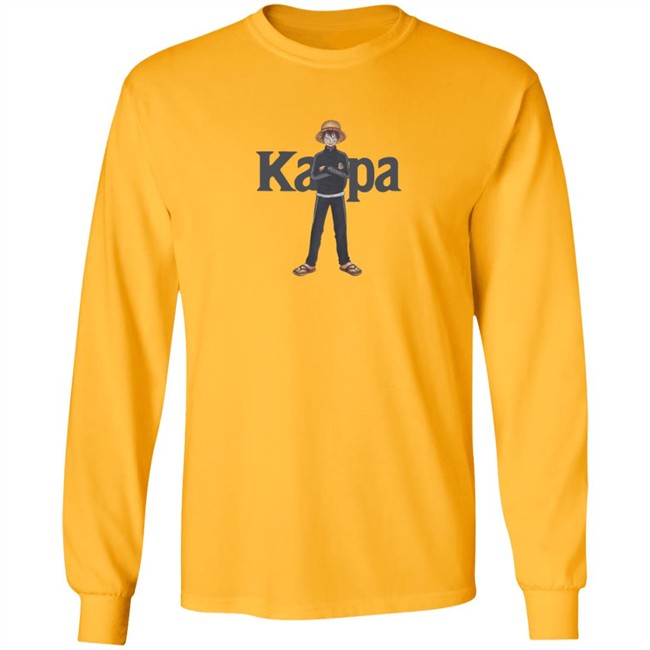 One Piece X Kappa Luffy Shirt One Piece X Kappa Luffy Shirt